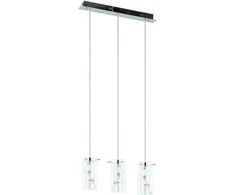 Lubinis šviestuvas Pakabinamas šviestuvas SHINE, 9xG4, chromo sp./skaidrus