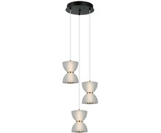 Italux Pakabinamas šviestuvas Tica PND-83949-3-BK
