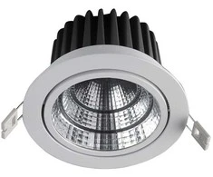 15W LED įleidžiamas šviestuvas WEST, baltas, 3000K