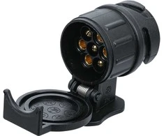 Bgs Technic Priekabos lizdo adapteris 13 kontaktų į 7 kontaktus (80754)