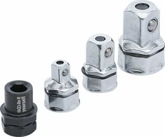 Bgs Technic Adapterių rinkinys terkšliniams raktams | 4 vnt. (98210)