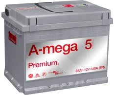 Akumuliatorius A-Mega Premium 12V 60Ah 600A EN (5MP60R)