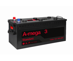Akumuliatorius A-Mega Standard 12V 140Ah 800A EN (3MS140(3))