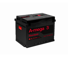 Akumuliatorius A-Mega Standard 12V 62Ah 560A EN (3MS62R)