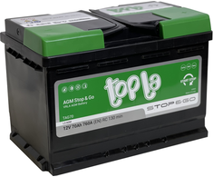 Akumuliatorius Topla AGM | Stop &amp; Go | 70Ah 760A EN (TTAGM70R)