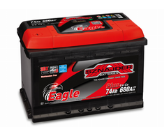 Akumuliatorius Sznajder EAGLE CALCIUM PLUS | 12V 74Ah 680A EN (SZE74L)