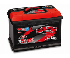 Bikuvalt Akumuliatorius Sznajder EAGLE PLUS | 12V 74Ah 680A EN (SZE74R)
