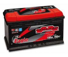Akumuliatorius Sznajder EAGLE PLUS | 12V 100Ah 760A EN (SZE100R)