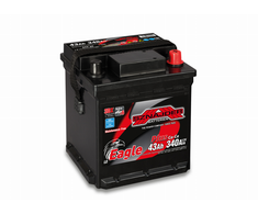 Akumuliatorius Sznajder EAGLE PLUS | 12V 43Ah 340A EN (SZE43R)