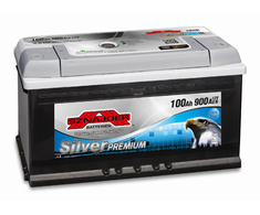 Akumuliatorius Sznajder Sidabrinis PREMIUM | 12V 100Ah 900A EN (SZS100R)