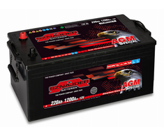 Akumuliatorius Sznajder SPECIAL AGM | 12 V 220 Ah 1200 A EN (SZAGM220R)