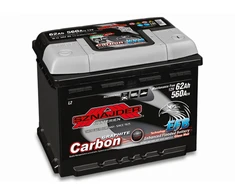 Akumuliatorius Sznajder START-STOP CARBON EFB | 12V 62Ah 560A EN (SZEFB62R)