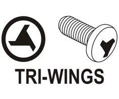 YATO KOŃCÓWKA / BIT 1/4" TRI-WINGS 0x100mm + 1x100mm 2vnt.. 0493