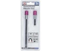 Bgs Technic Antgalių laikikliai | automatiniai | 6,3 mm (1/4") | 60 / 150 mm | 2 vnt. (20815)