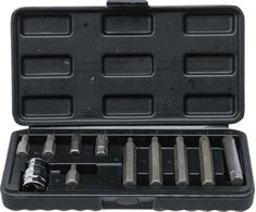 Grąžtas Bgs Technic Antgalių rinkinys | trumpas / ilgas | spline (XZN) | 11 vnt. (5030)