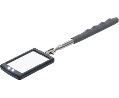 Bgs Technic Apžiūrėjimo veidrodis su LED | 290 - 876 mm (99302)