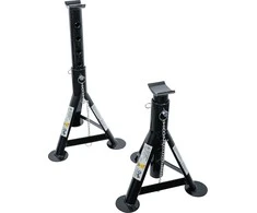Bgs Technic Ašių stovai | Keliamoji galia 1500 kg | eiga 322 - 490 mm | 2 vnt. (93002)