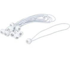 Bgs Technic Elastinių kilpų rinkinys tentams | su bumbulu | 270 mm / 10 vnt. (85525)