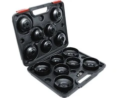 Bgs Technic Lėkštelių rinkinys tepalo filtrui | 10 mm (3/8") | 14 vnt. (91036)