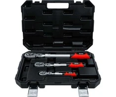 Bgs Technic Terkšlių rinkinys | ištraukiamos šarnyrinės | 6,3 mm (1/4") / 10 mm (3/8") / 12,5 mm (1/2") | 3 vnt. (72114)