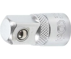 Grąžtas Bgs Technic Adapteris galvutėms | vidinis kvadratas 10 mm (3/8") - išorinis kvadratas 12,5 mm (1/2") (280)
