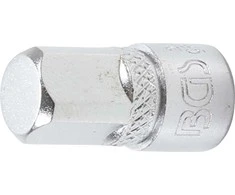 Grąžtas Bgs Technic Adapteris galvutėms | vidinis kvadratas 6,3 mm (1/4") - išorinis kvadratas 10 mm (3/8") (271)