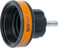 Bgs Technic Adapteris Nr. 6, skirtas BGS 8027, 8098 | Daewoo, Ford, Jaguar, Jeep, Land Rover, Mercedes-Benz, Pontiac, Porsche, Saab. (8027-6)