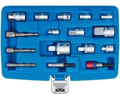 Bgs Technic Adapterių galvutėms / adapterių antgaliams rinkinys | 16 vnt. (6779)