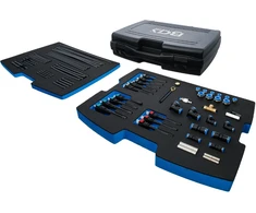 Bgs Technic Adapterių ir vamzdelių rinkinys skaitmeniniam slėgio ir kompresijos matuokliui BGS 63410 (63413)