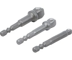 Bgs Technic Adapterių rinkinys su šarnyrais | 6.3 mm (1/4") | 3 vnt. (9162)
