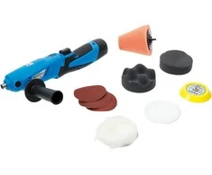 Bgs Technic Akumuliatorinis poliruoklis | su rinkiniu | max. 2800 rpm | 12 V | 1500 mAh (9294)