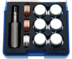 Bgs Technic Alyvos išleidimo srauto remonto komplektas | M20 x 1,5 mm (159)