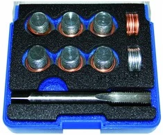 Bgs Technic Alyvos išleidimo srauto remonto komplektas | M14 x 1,25 mm | 25 vnt. (151)