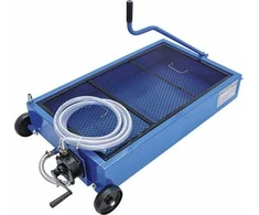 Bgs Technic Alyvos nuleidimo vonelė | su pompa | mobili | 55 l (70153)