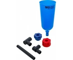 Bgs Technic Alyvos piltuvėlio adapterių rinkinys | Plastikinis | skirtas VAG. (72214)