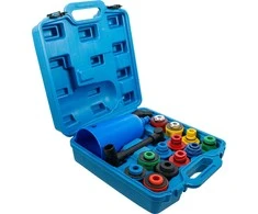Bgs Technic Alyvos piltuvo adapterių rinkinys | Plastikinis tipas | 15 vnt. (8505-2)