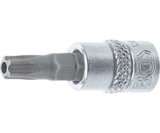 Bgs Technic Antgalis 1/4" įpresuotas į galvutę su skyle, penkiakampis TS30x38mm (5184-TS30)