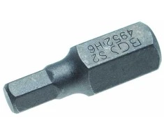 Bgs Technic Antgalis | ilgis 30 mm | 10 mm (3/8") storis | Hex šešiakampis 6 mm (4952)