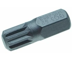 Grąžtas Bgs Technic Antgalis | ilgis 30 mm | 10 mm (3/8") storis | Spline (XZN) | M10 (4853)