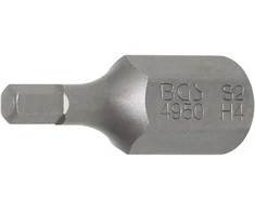 Bgs Technic Antgalis | ilgis 30 mm | 10 mm (3/8") storis | Hex šešiakampis 4 mm (4950)