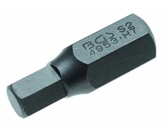 Bgs Technic Antgalis | ilgis 30 mm | 10 mm (3/8") storis | Hex šešiakampis 7 mm (4953)