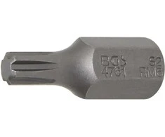 Bgs Technic Antgalis | ilgis 30 mm | 10 mm (3/8") | Spline (RIBE) M6 (4761)
