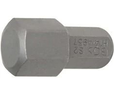 Bgs Technic Antgalis | ilgis 30 mm | 10 mm (3/8") storis | Hex šešiakampis 14 mm (4957)