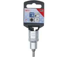 Bgs Technic Antgalis | ilgis 55 mm | 12,5 mm (1/2") | Spline (Ribe) M5 (4150)