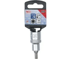 Bgs Technic Antgalis | ilgis 55 mm | 12,5 mm (1/2") | Spline (Ribe) M6 (4151)