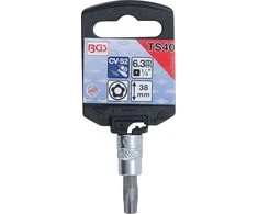 Bgs Technic Antgalis įpresuotas | 6,3 mm (1/4") | T-Star (Torx) penkiakampis TS40 (5184-TS40)