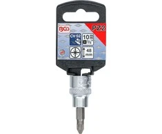 Bgs Technic Antgalis įpresuotas į galvutę | 10 mm (3/8") | Kryžminis PZ2 (2551)
