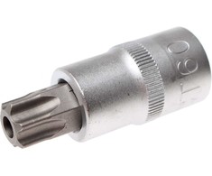 Bgs Technic Antgalis įpresuotas į galvutę | 12,5 mm (1/2") | T-Star su skyle (Torx) T60 (4376)