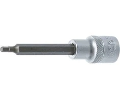 Bgs Technic Antgalis įpresuotas į galvutę | ilgis 100 mm | 12,5 mm (1/2") | hex šešiakampis 4 mm (4259)