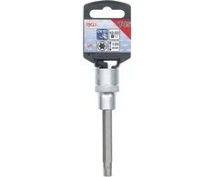 Bgs Technic Antgalis įpresuotas į galvutę | ilgis 100 mm | 12,5 mm (1/2") | T-star (Torx) T45 (4473)